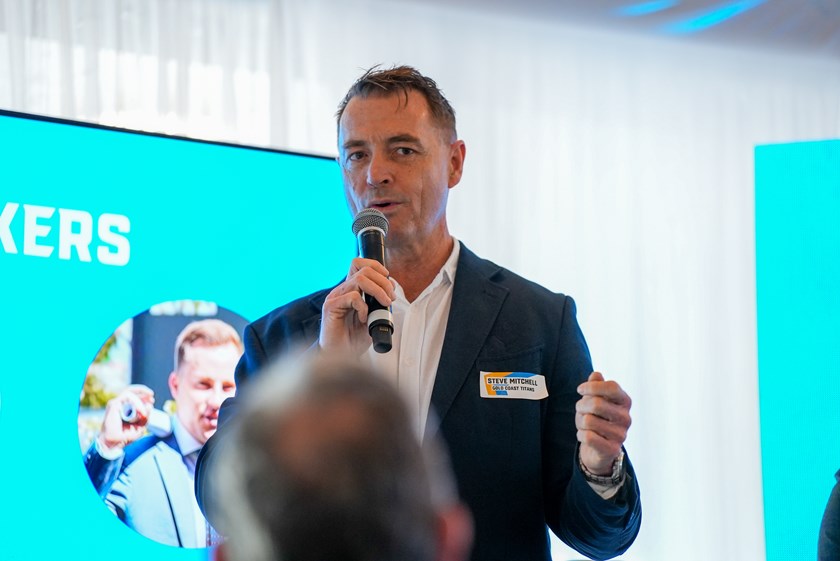 Gold Coast Titans CEO Steve Mitchell.