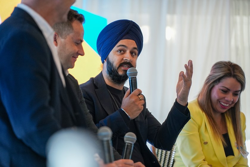COVAX Australia director Mannu Kala was one of the keynote speakers at the event.