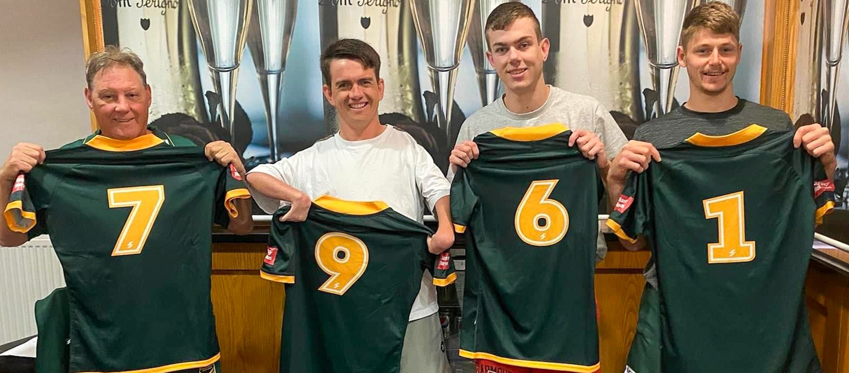 Gallery: Titans presented Australia PDRL jerseys ahead of World Cup opener