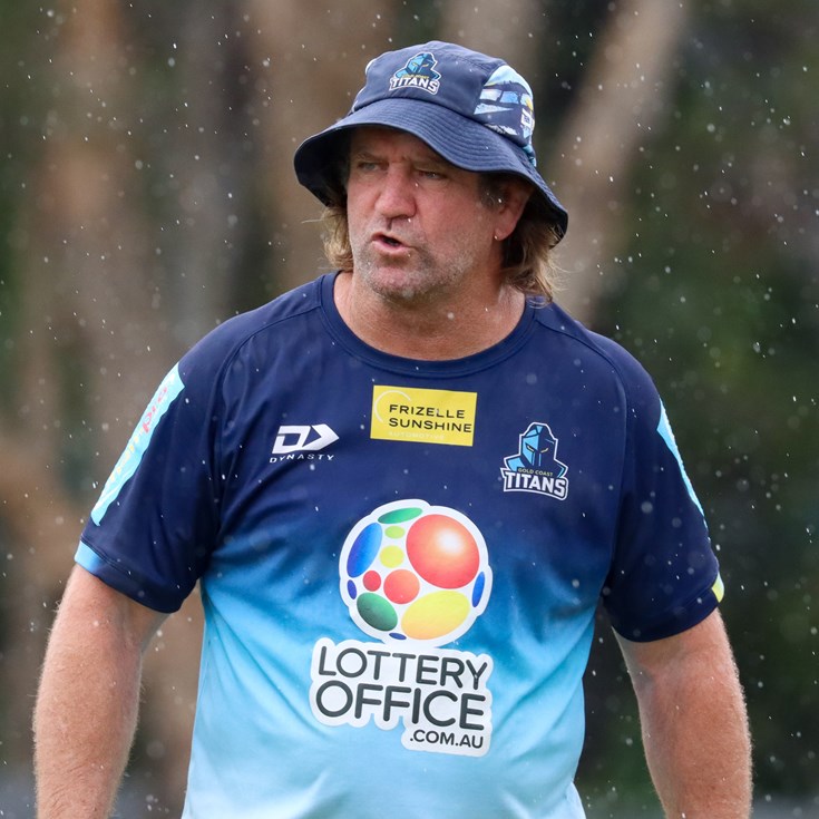 Gold Coast Titans v Illawarra Dragons at Cbus Super Stadium