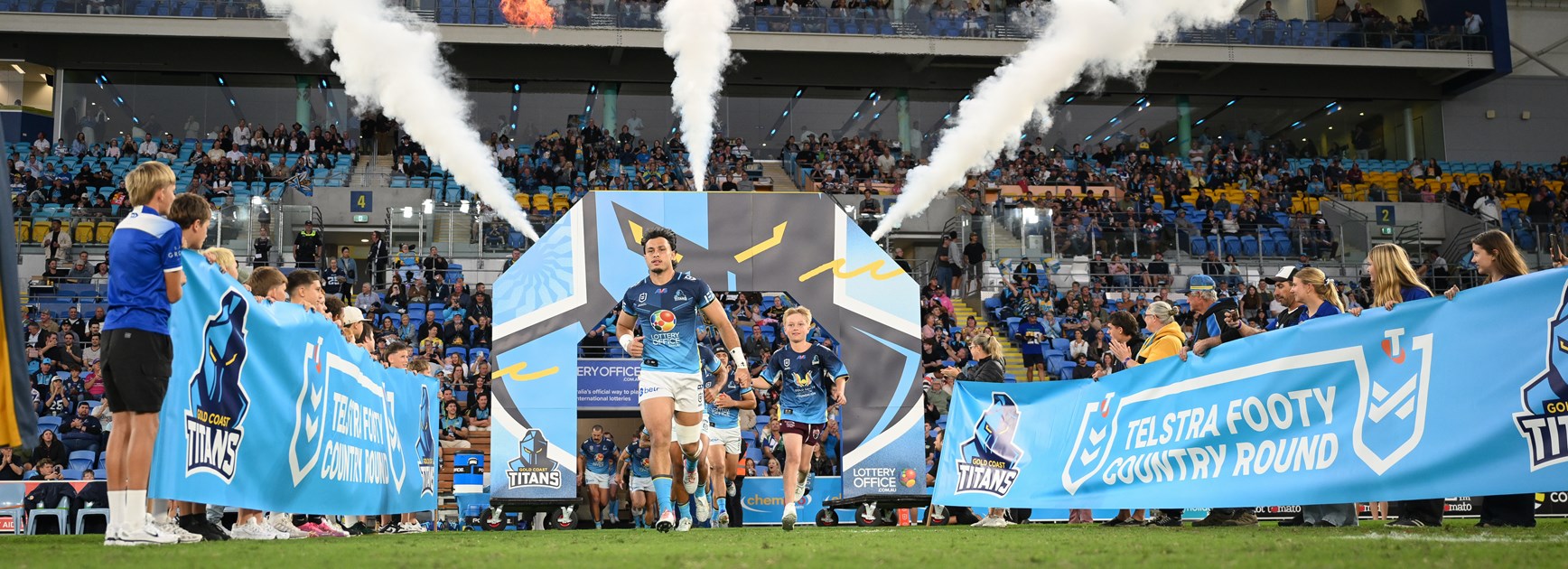 Lead the Titans onto Cbus Super Stadium for 2026