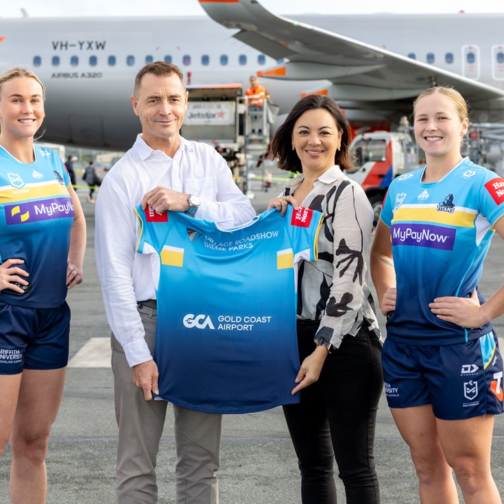 Gold Coast Airport propels Titans to new heights