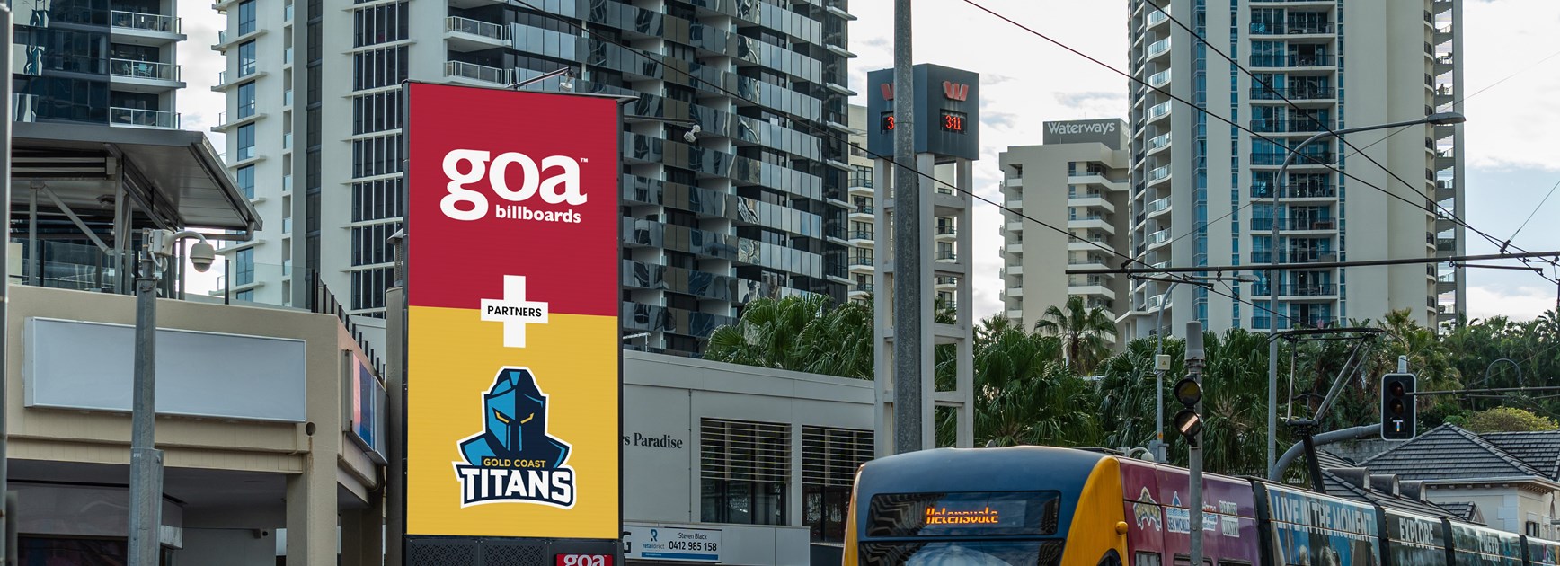 Titans outdoor advertising a goa for 2024