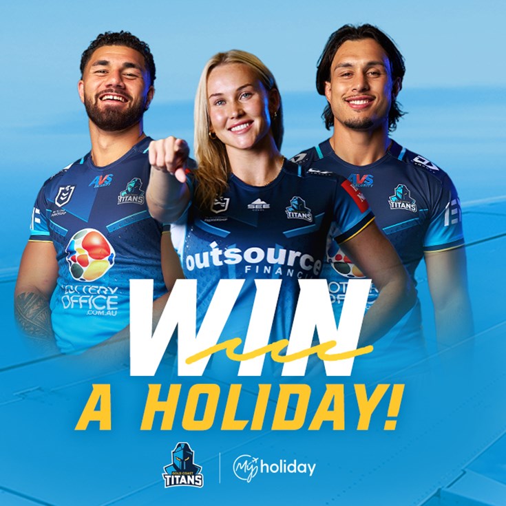Treat yourself to a holiday with a Titans Membership