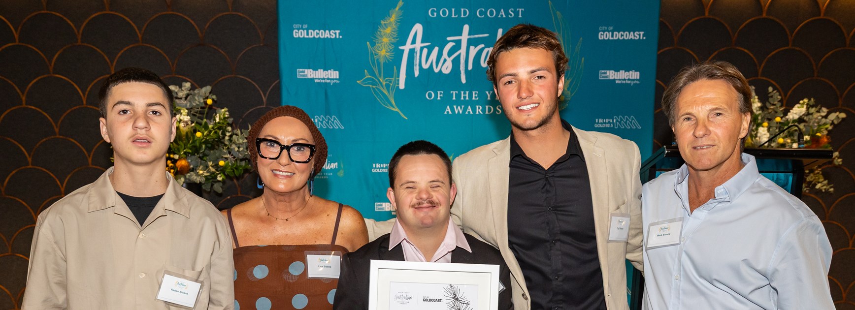 Sloane's energy and positivity acknowledged through Gold Coast recognition