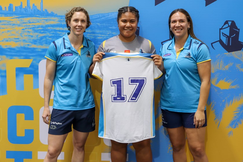 Under 17 Girls: Lishainah Ulugia