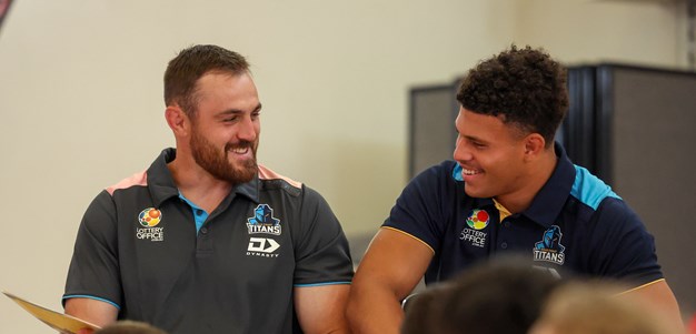 Titans launch Try Time Tales across Gold Coast schools