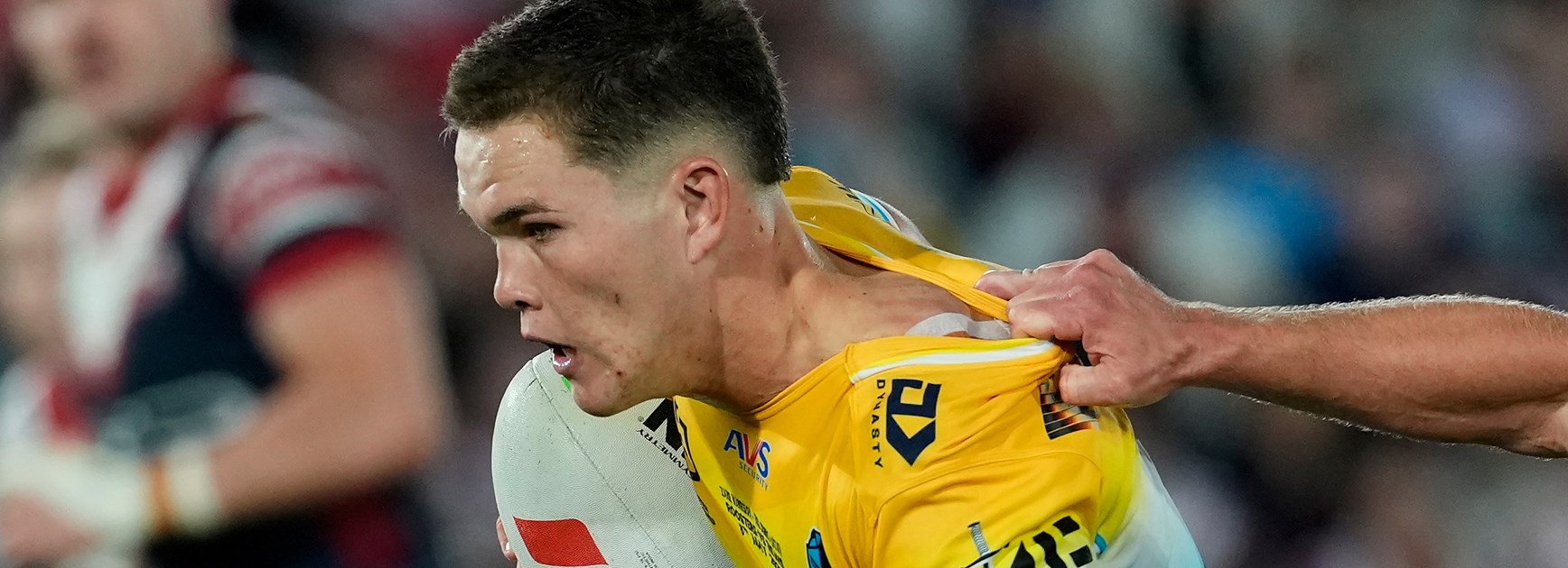 'There's always competition': Harrison not taking No. 7 guarantee lightly after strong debut