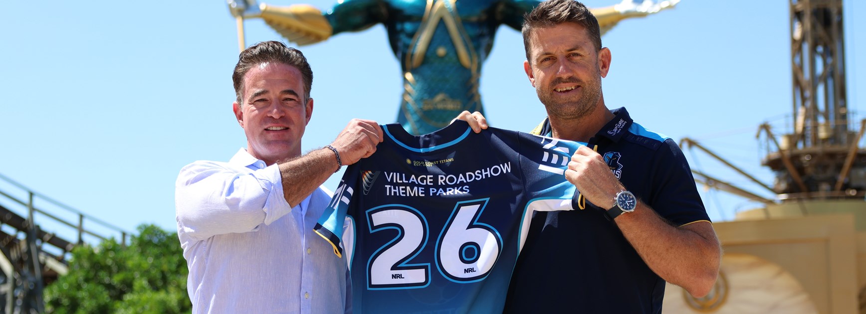 Titans continue fun with extended Village Roadshow Theme Parks partnership