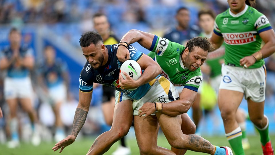 Round 9 highlights: Titans v Raiders