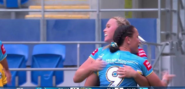 Chappo scores her first Cbus try