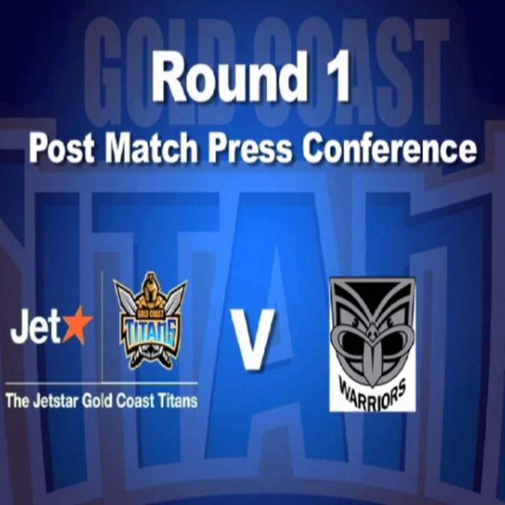Post Match Press Conference - Round 1