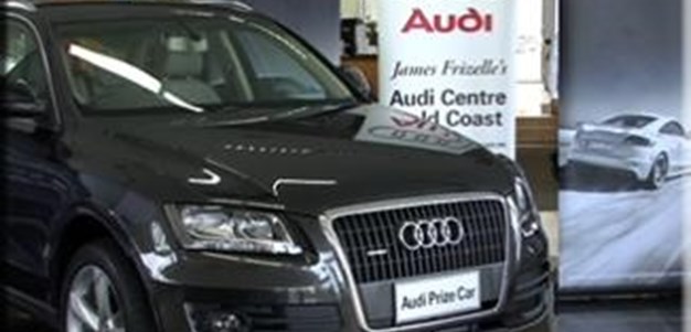Charity Ball Auction Audi Car Handover