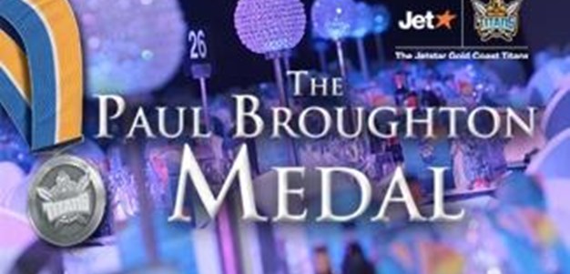 Paul Broughton Medal Points - Round 2