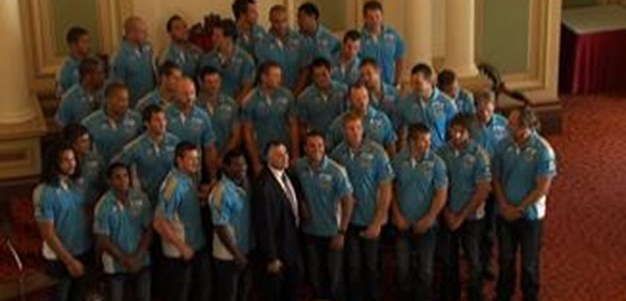 Jetstar Gold Coast Titans Visit QLD Parliament