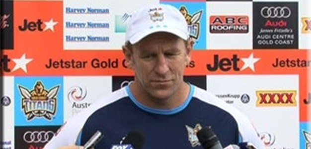 John Cartwright Game Day Press Conference
