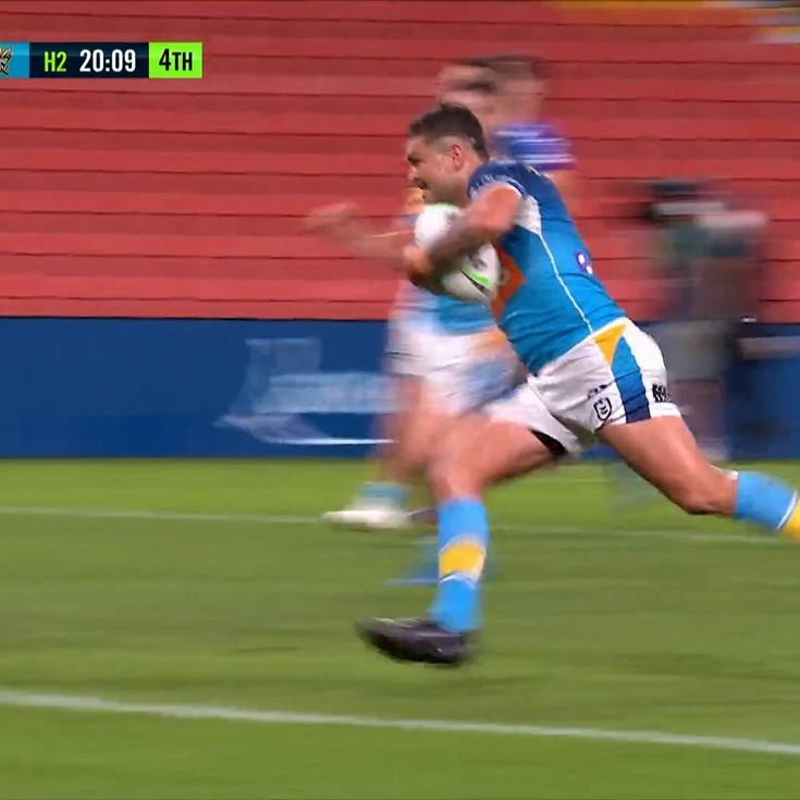 Taylor starts and finishes another Titans try