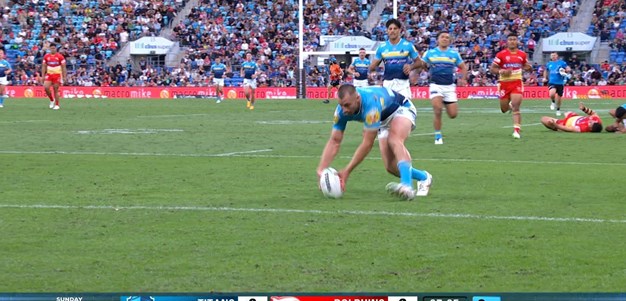 Foran is on the spot to score