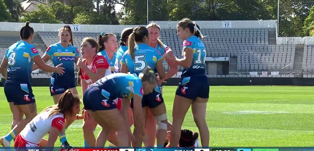 Chapman scores her first in Titans colours