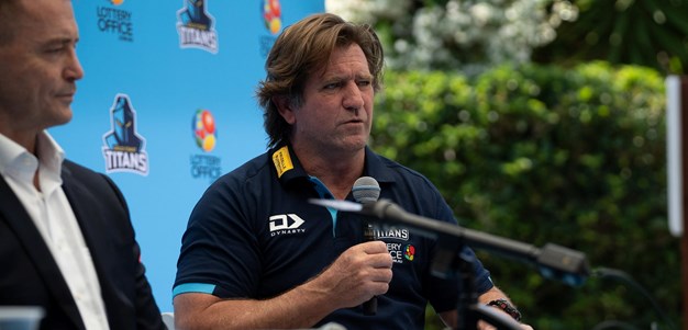 'Footy is the easy part': Des Hasler's first Titans press conference