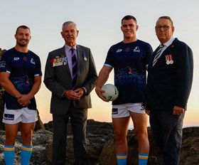 The story behind Titans Anzac Round warm-up tee