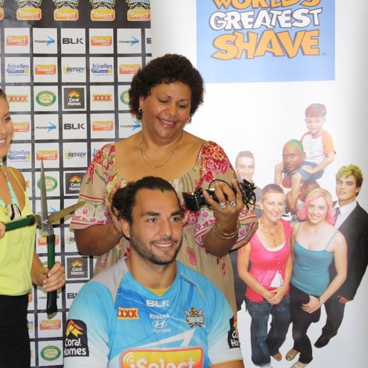 Ryan James' $40,000 hair-raising dare
