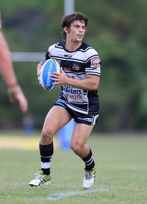 Sam Irwin playing for Tweed Heads Seagulls during their Round 8 clash against Easts Tigers. 