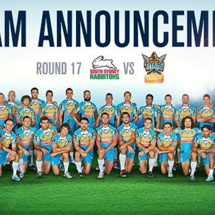 Rd 17 Team Announcement