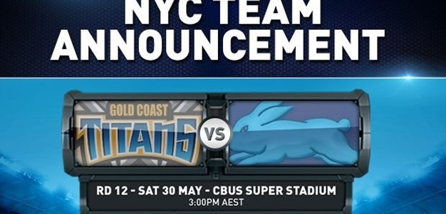 Rd 12 NYC Team Announcement