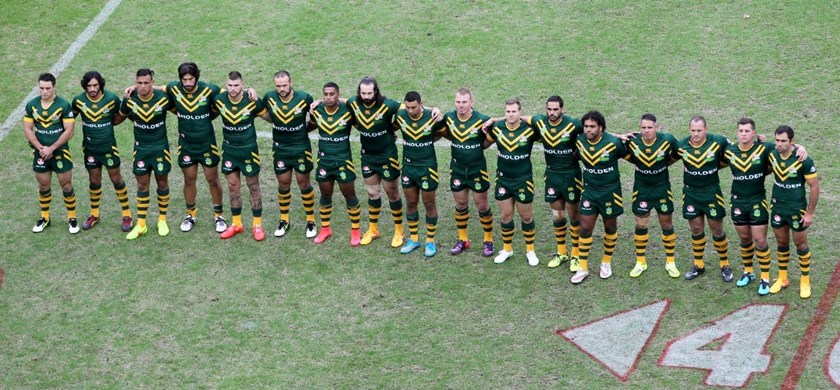 Australia : Digital Image Charles Knight Â© NRLphotos. ARL Representative Rugby League, Australia v New Zealand at Suncorp Stadium, Brisbane, May 3rd 2015.