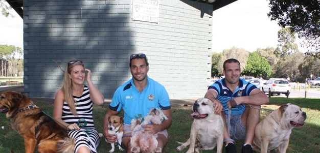 Titans paws for a cause