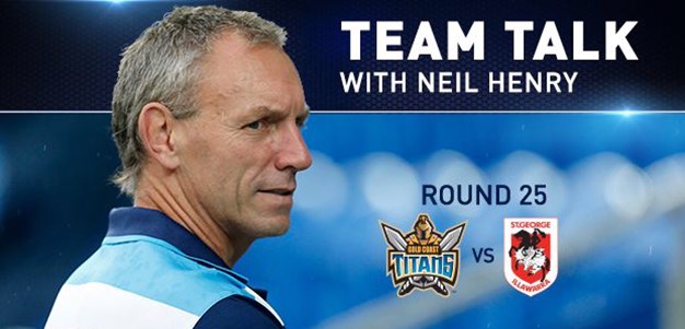 Rd 25 Team Talk with Neil Henry