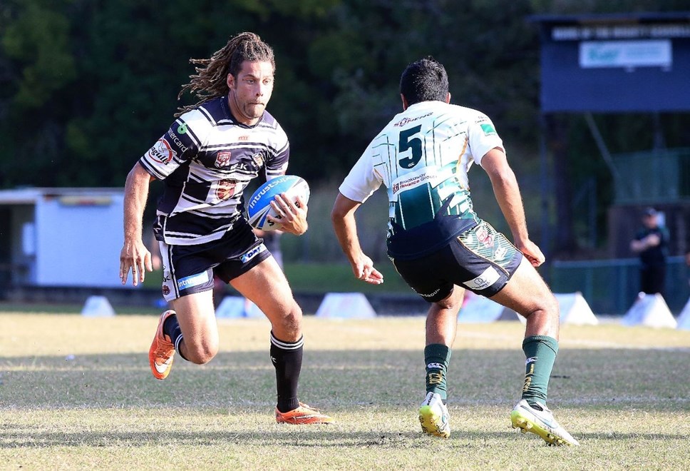 JAMES WOOD (TWEED HEADS SEAGULLS) Photo: SMP IMAGES / QRL MEDIA. 23rd August 2015 - Action from the round 24 Queensland Rugby League (QRL) Intrust Super Cup clash between the Tweed Heads Seagulls v Ipswich Jets played at the Piggabeen Stadium, West Tweed Heads NSW.PHOTO: SMP IMAGES / QRL MEDIA