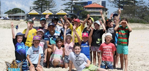 Gold Coast Titans School Holiday Beach Clinic