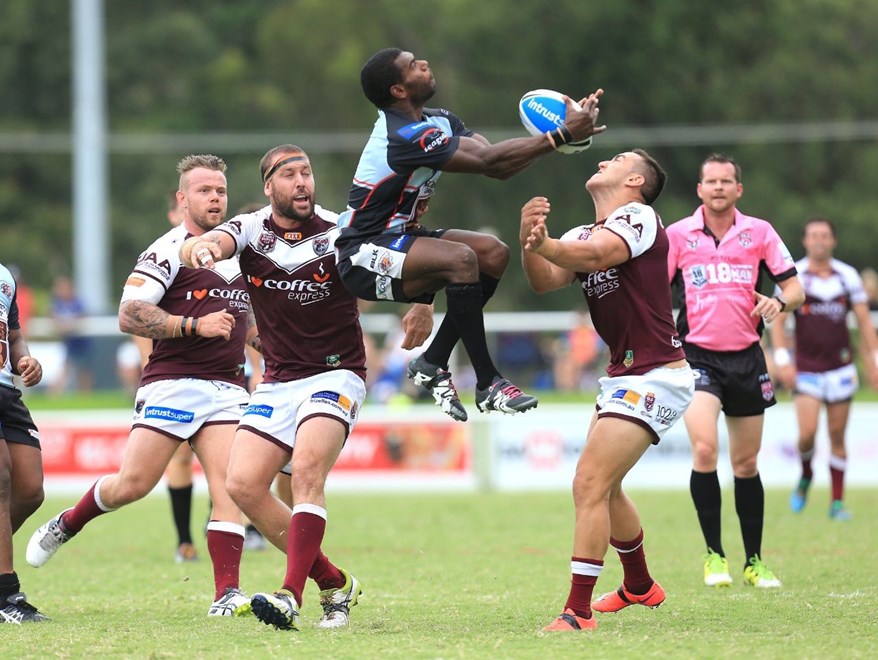 Shannon WALKER (TWEED HEADS SEAGULLS) - Photo: SMP Images / QRL Media - Action from the 2016 Queensland Rugby League (QRL) Intrust Super Cup Round 2 clash betweeen the Burleigh Bears v Tweed Heads Seagulls. Played at Pizzy Park, Miami, Queensland.
