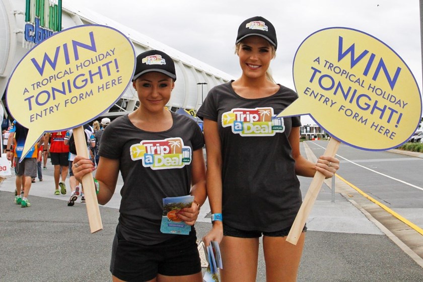 Competition - NRL Premiership 
Round - Round 7
Teams â Gold Coast Titans v St George Dragons
Date â 16th April 2016 
Venue â Cbus Super Stadium, Gold Coast QLD 
Photographer â Kylie Cox
