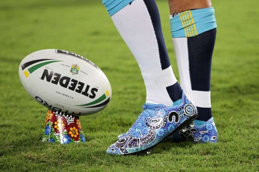 Competition - NRL Premiership 
Round - Round 10
Teams - Gold Coast Titans v Sydney Roosters
Date - 16th May 2016 
Venue -  CBus Super Stadium, Gold Coast QLD Photographer - Kylie Cox