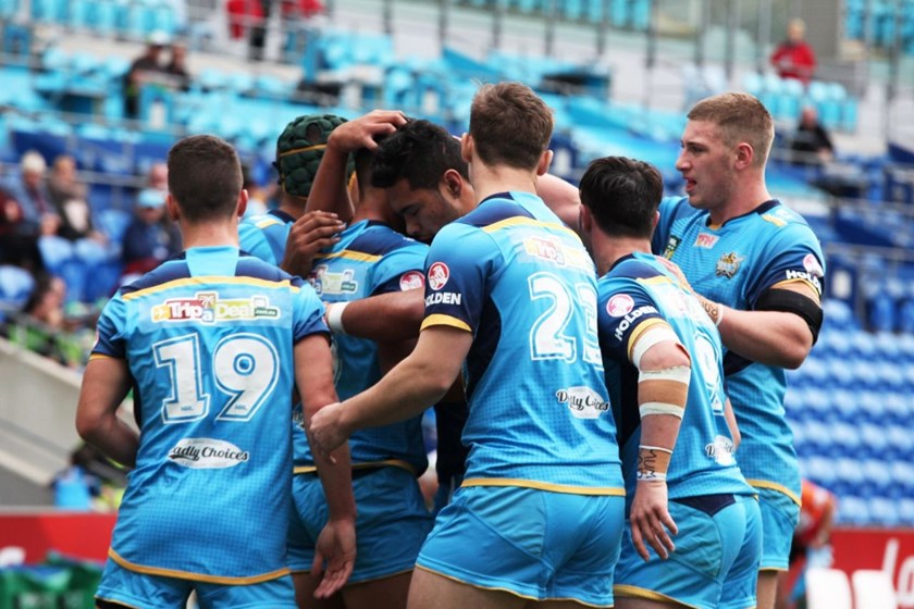 Competition - NYC Premiership 
Round - Round 16
Teams - Gold Coast Titans v Canberra Raiders
Date - 26th June 2016 
Venue - Cbus Super Stadium, Robina, QLD Photographer - Kylie Cox