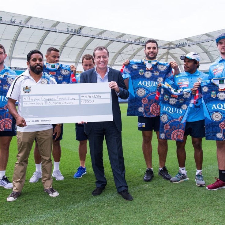 Preston's foundation $5000 richer
