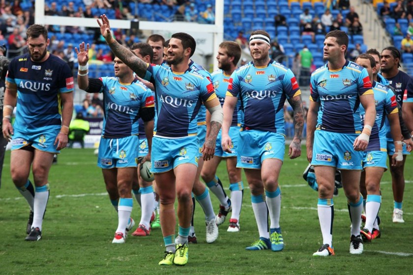 Competition - NRL Premiership 
Round - Round 16
Teams - Gold Coast Titans v Canberra Raiders
Date - 26th June 2016 
Venue - Cbus Super Stadium, Robina, QLD Photographer - Kylie Cox