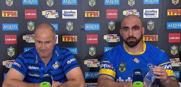 Rd 20: Eels media conference