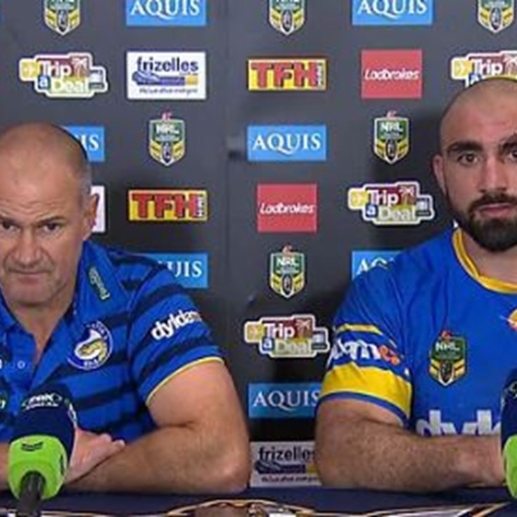 Rd 20: Eels media conference