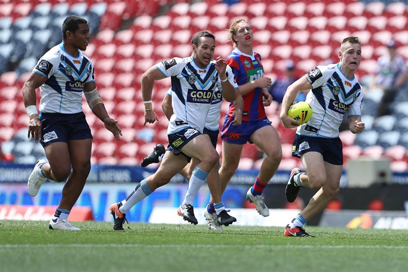 Competition - NYC. Round - Round 2. Teams - Newcastle Knights v Gold Coast Titans. Date - 11th of March 2017. Venue - MacDonald Jones Stadium