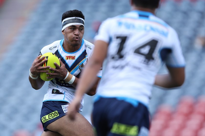 Competition - NYC. Round - Round 2. Teams - Newcastle Knights v Gold Coast Titans. Date - 11th of March 2017. Venue - MacDonald Jones Stadium