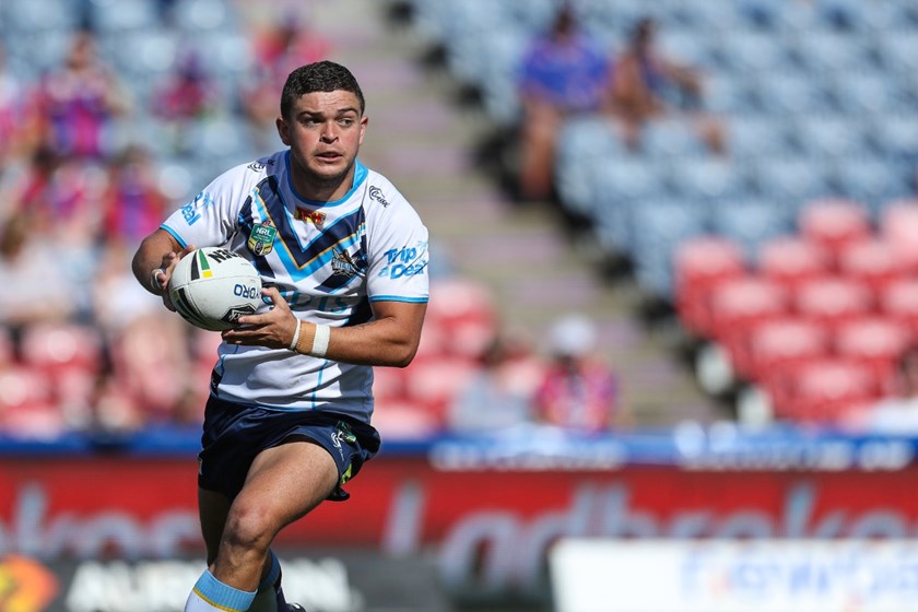   Competition - NRL. Round - Round 2. Teams - Newcastle Knights v Gold Coast Titans. Date - 11th of March 2017. Venue - MacDonald Jones Stadium, Broadmeadow NSW. Photographer - Paul Barkley | © NRL Photos