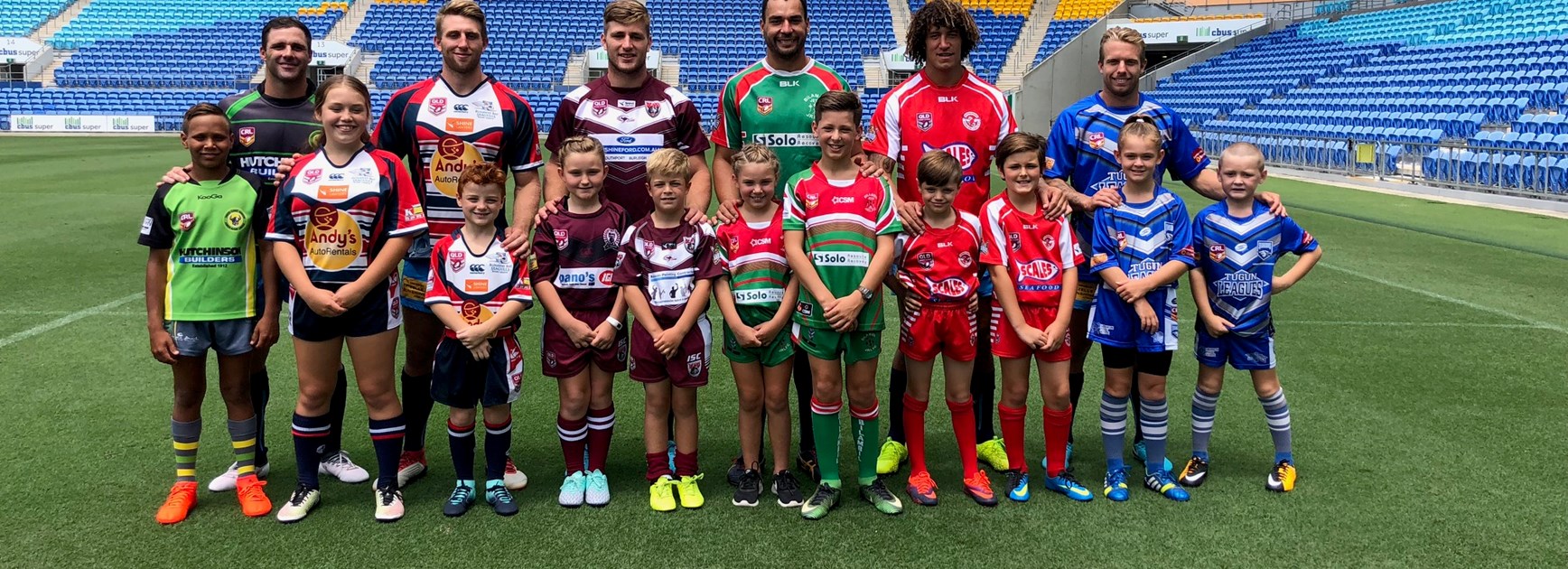 Titans help launch Junior Rugby League season