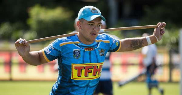 Nathan Rudeen GALLERY: Training Wednesday | Titans