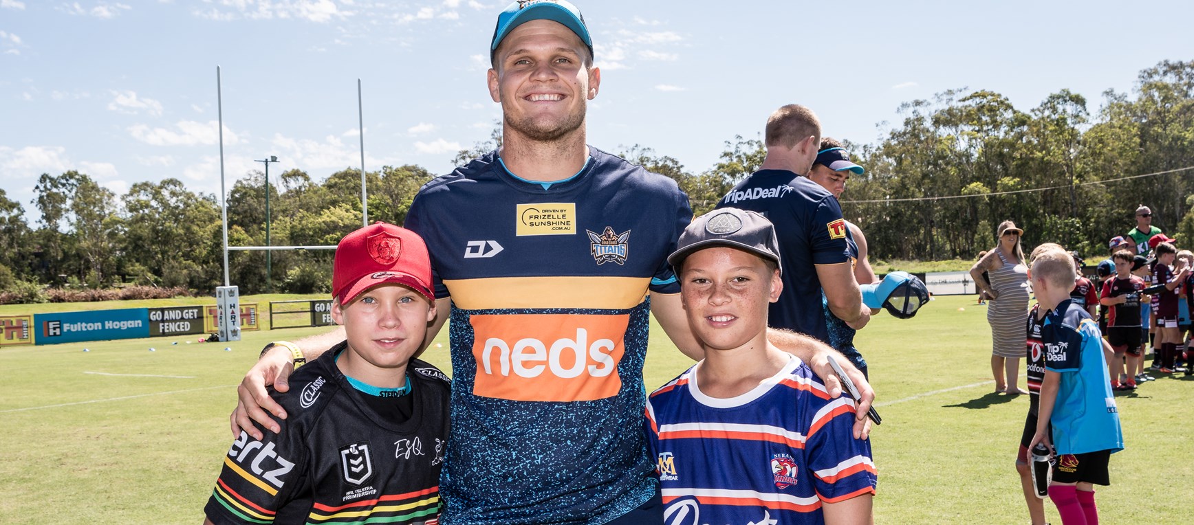 Kids and players have a blast at Junior Holiday Clinic