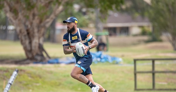 Nathan Rudeen Thursday Training | Titans