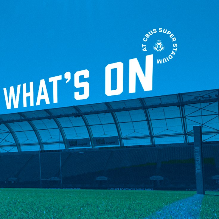 What’s On at Titans v Cowboys